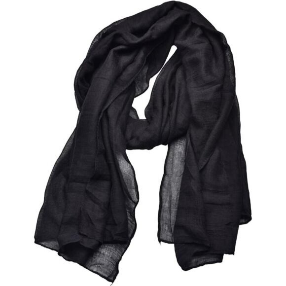 Women's Cotton Scarves Lady Light Soft Fashion Solid Scarf Wrap Shawl - Picture 1 of 6